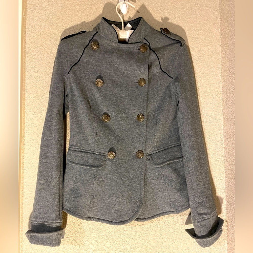 Express Button Jacket - Women’s XS- Gray